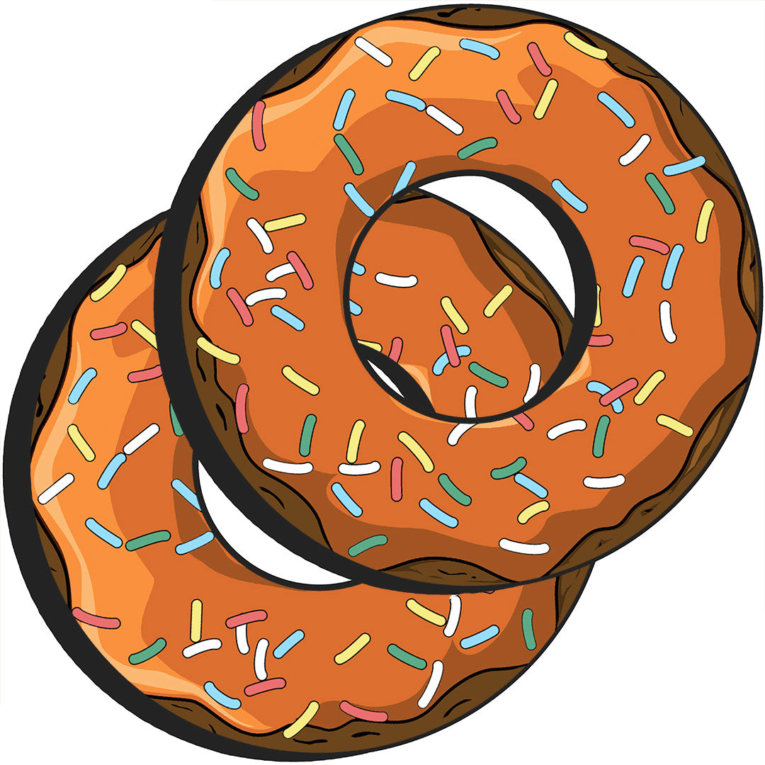 Orange Doughnut